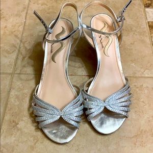 Prom or homecoming small heel shoes
